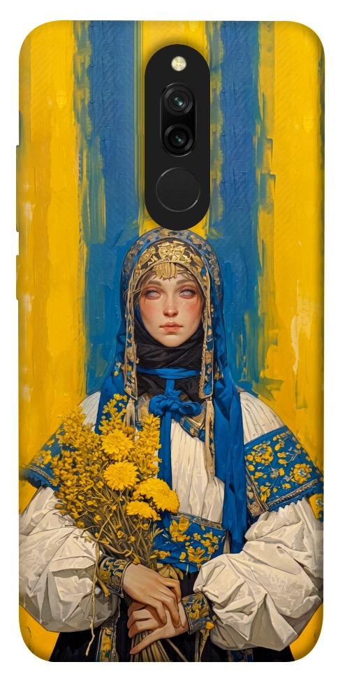 Чехол Ukrainian woman для Xiaomi Redmi 8
