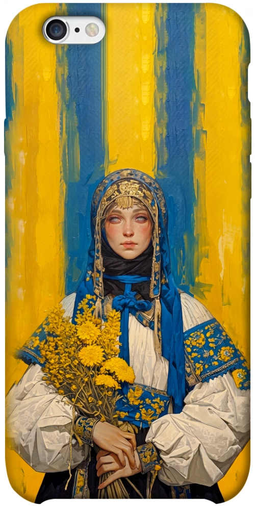Чохол Ukrainian woman для iPhone 6S Plus
