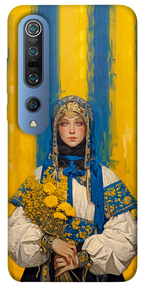 Чехол Ukrainian woman для Xiaomi Mi 10