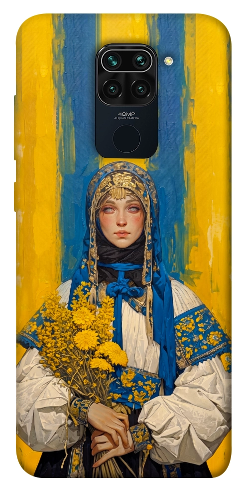 Чохол Ukrainian woman для Xiaomi Redmi 10X