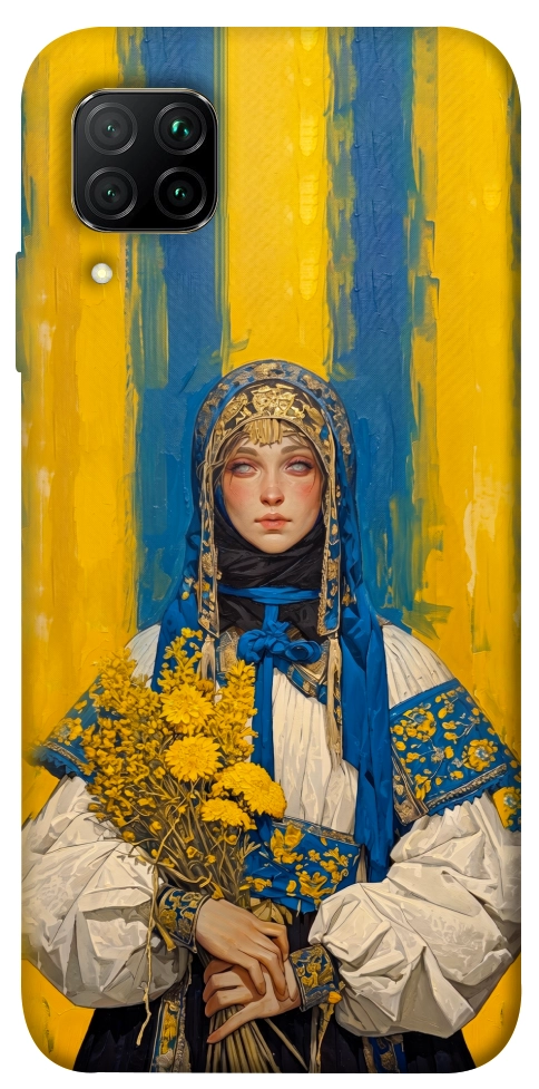 Чехол Ukrainian woman для Huawei P40 Lite