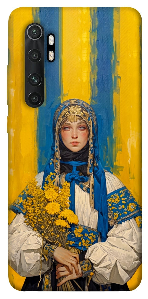 Чехол Ukrainian woman для Xiaomi Mi Note 10 Lite