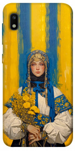 Чехол Ukrainian woman для Galaxy A10 (A105F)