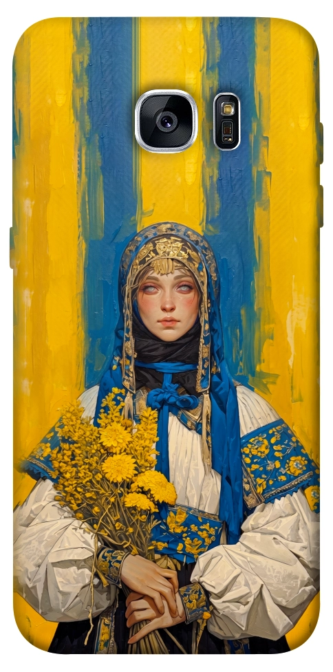 Чехол Ukrainian woman для Galaxy S7 Edge