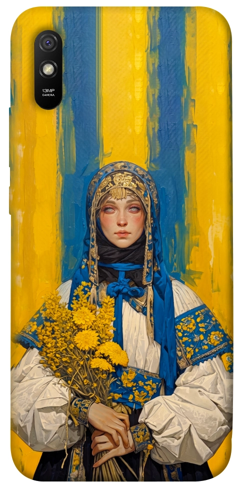 Чехол Ukrainian woman для Xiaomi Redmi 9A