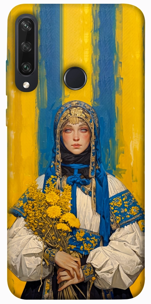Чохол Ukrainian woman для Huawei Y6p