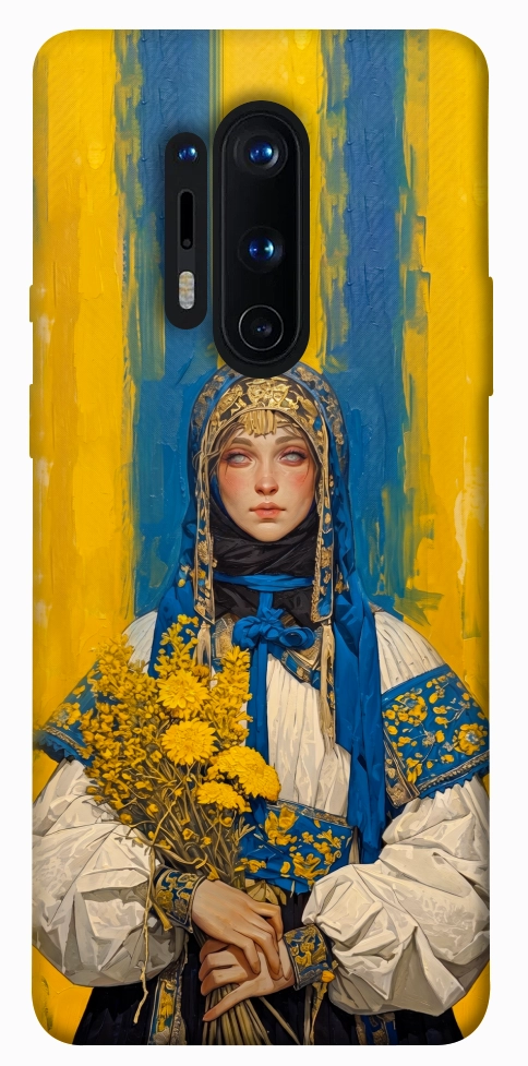 Чехол Ukrainian woman для OnePlus 8 Pro