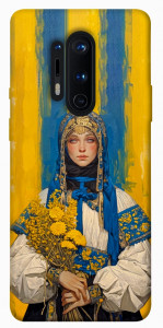 Чехол Ukrainian woman для OnePlus 8 Pro