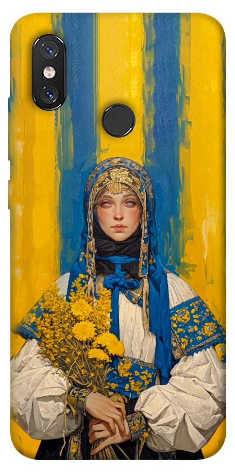 Чехол Ukrainian woman для Xiaomi Mi 8