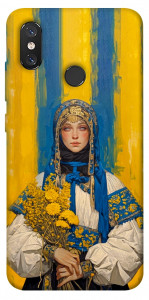 Чехол Ukrainian woman для Xiaomi Mi 8