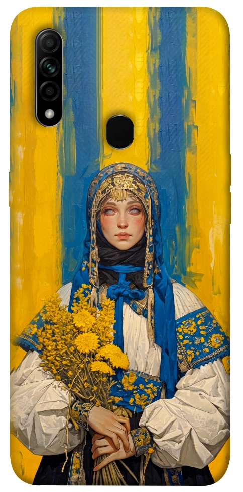 Чехол Ukrainian woman для Oppo A31