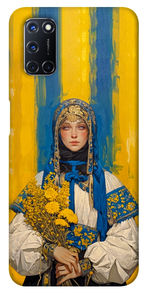 Чехол Ukrainian woman для Oppo A92