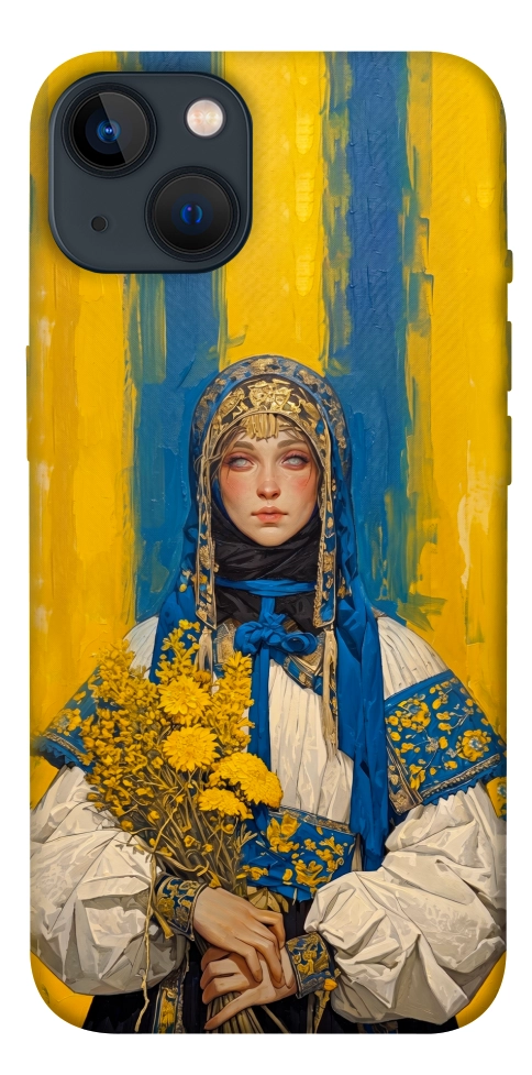 Чехол Ukrainian woman для iPhone 13