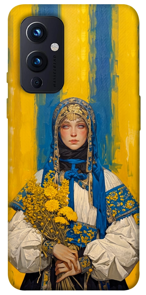 Чехол Ukrainian woman для OnePlus 9