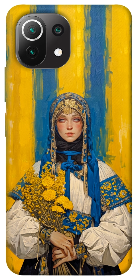 Чехол Ukrainian woman для Xiaomi Mi 11 Lite
