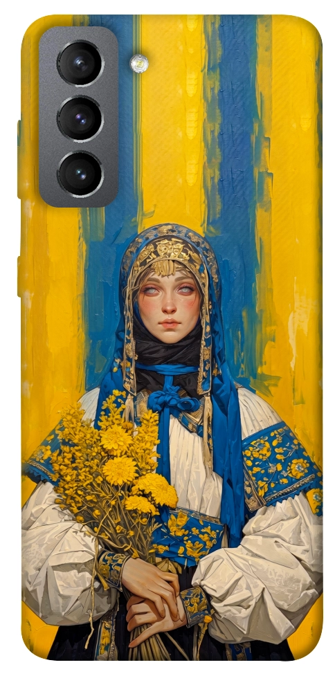Чехол Ukrainian woman для Galaxy S21 FE