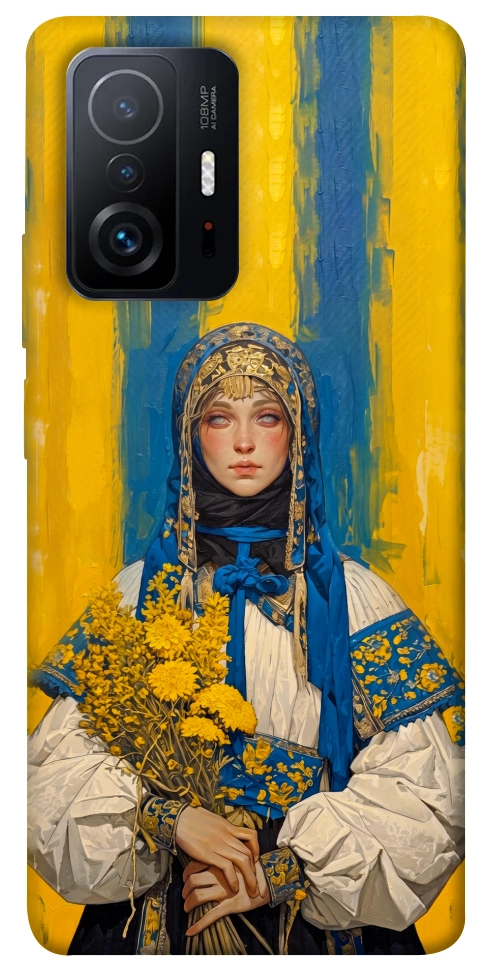Чохол Ukrainian woman для Xiaomi 11T