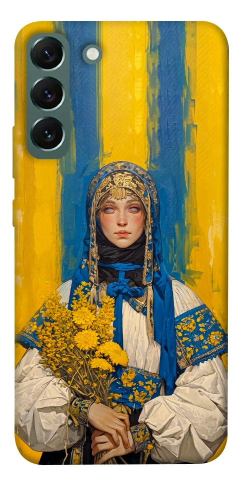 Чохол Ukrainian woman для Galaxy S22+