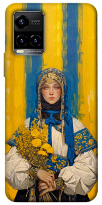 Чехол Ukrainian woman для Vivo Y33s