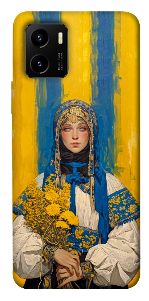 Чехол Ukrainian woman для Vivo Y15s