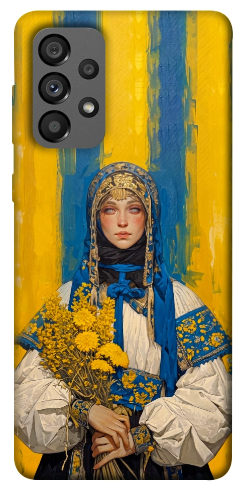 Чехол Ukrainian woman для Galaxy A73 5G