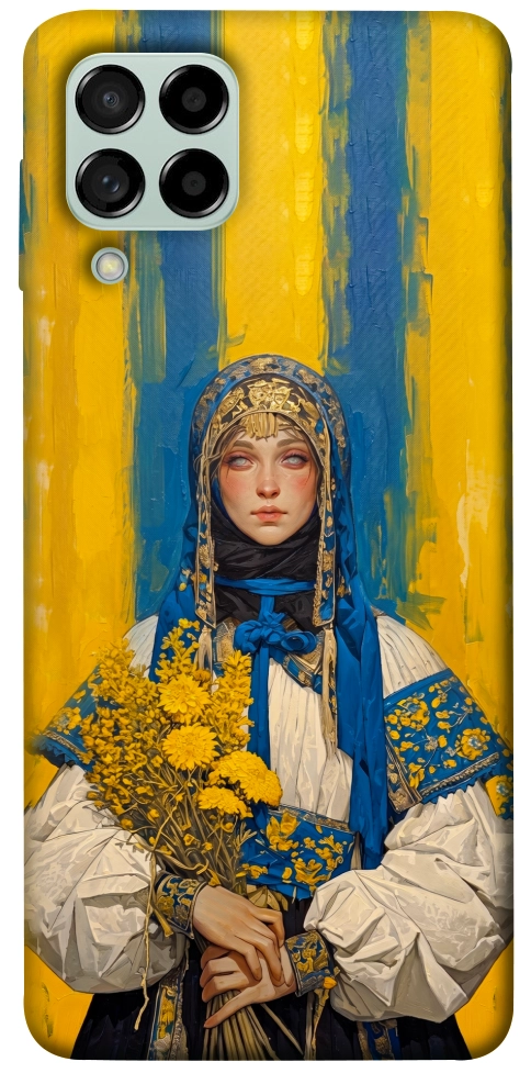 Чохол Ukrainian woman для Galaxy M53