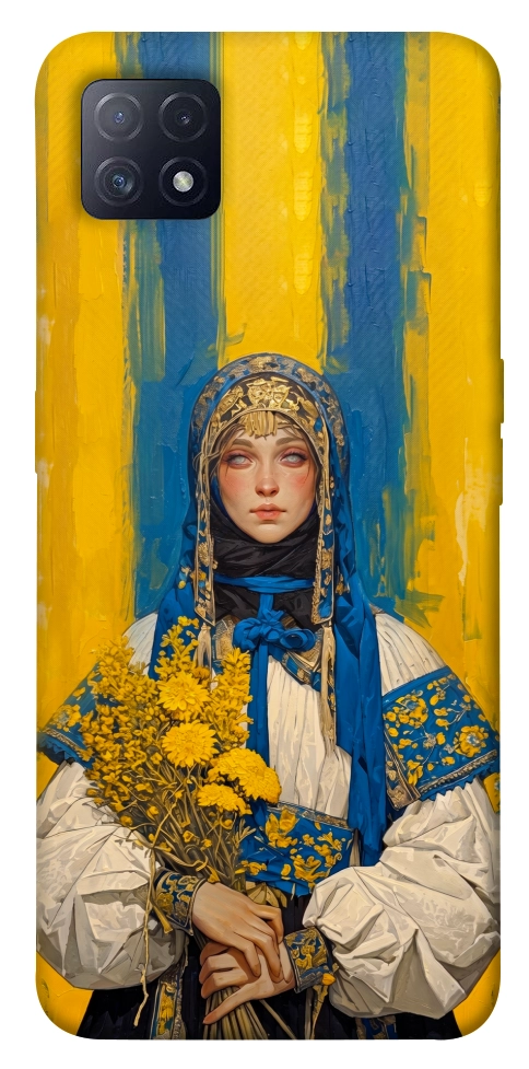 Чехол Ukrainian woman для Oppo A73 5G