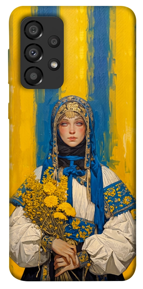 Чехол Ukrainian woman для Galaxy A33 5G