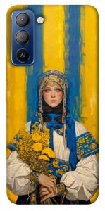 Чехол Ukrainian woman для TECNO Pop 5 Pro