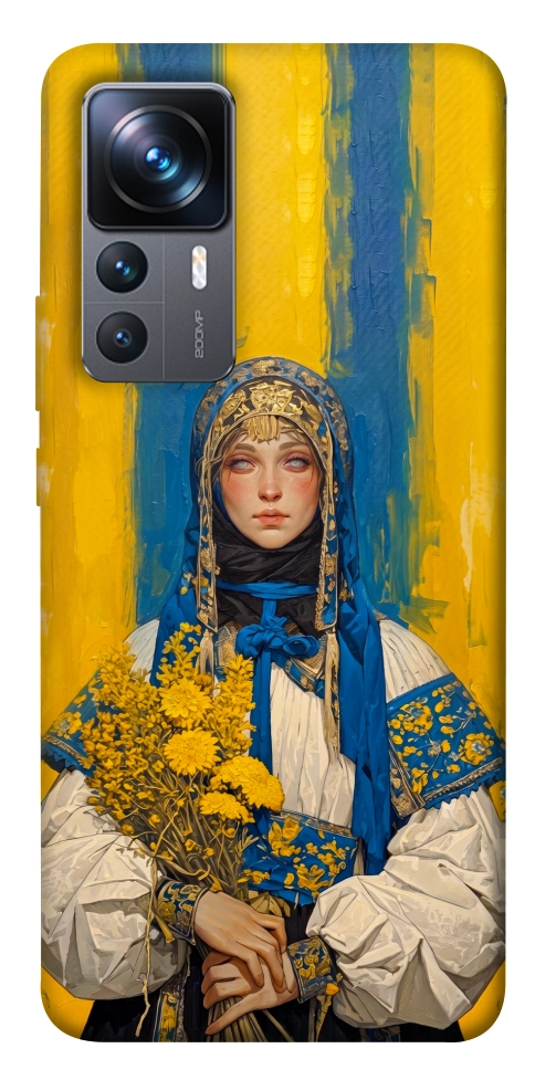 Чехол Ukrainian woman для Xiaomi 12T