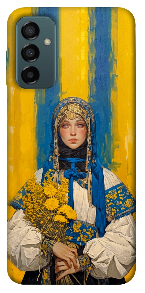 Чохол Ukrainian woman для Galaxy M23 5G