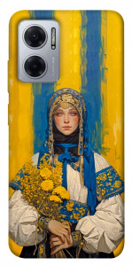 Чохол Ukrainian woman для Xiaomi Redmi Note 11E