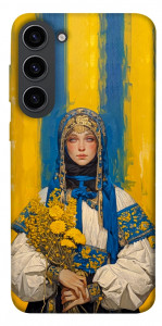 Чохол Ukrainian woman для Galaxy S23
