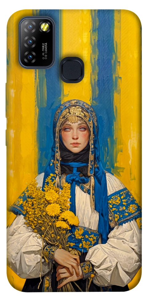 Чехол Ukrainian woman для Infinix Hot 10 Lite