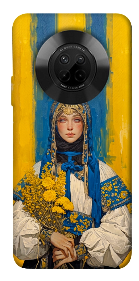 Чехол Ukrainian woman для Huawei Y9a
