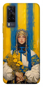 Чохол Ukrainian woman для Vivo Y31