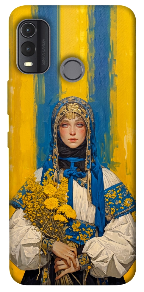 Чехол Ukrainian woman для Nokia G11 Plus