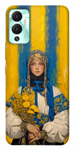Чехол Ukrainian woman для Infinix Hot 12 Play