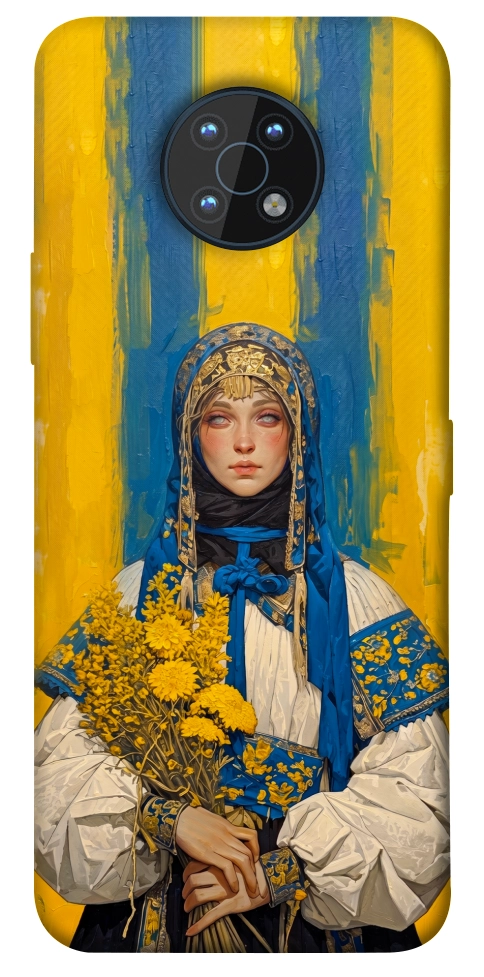 Чохол Ukrainian woman для Nokia G50