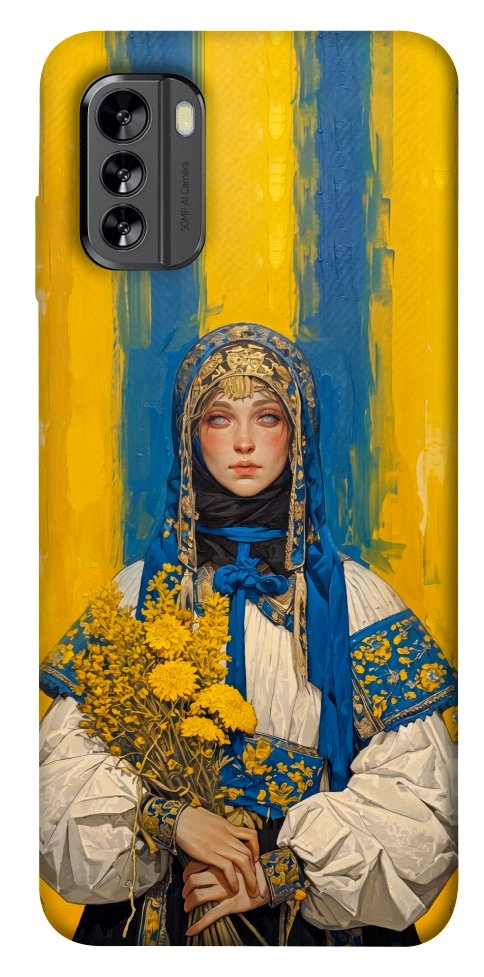 Чохол Ukrainian woman для Nokia G60