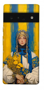 Чохол Ukrainian woman для Google Pixel 6 Pro