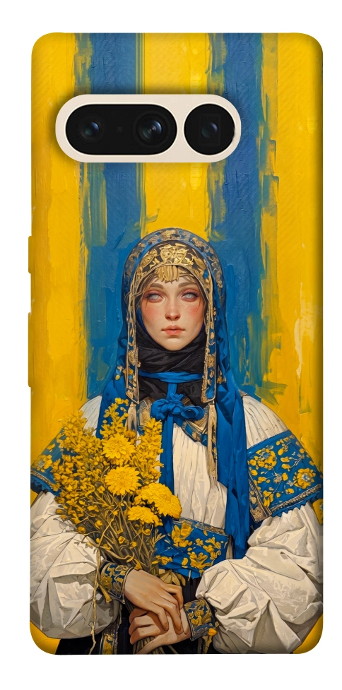 Чехол Ukrainian woman для Google Pixel 7 Pro