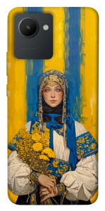 Чохол Ukrainian woman для Realme C30s