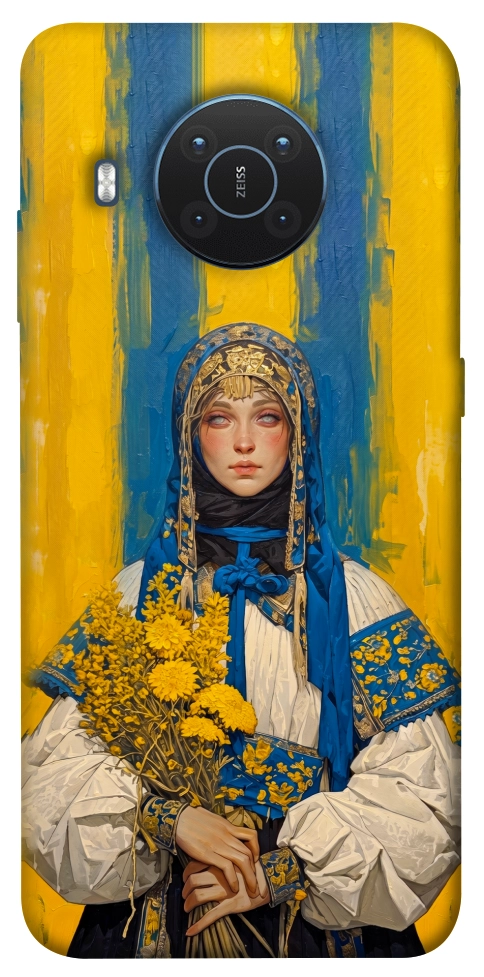 Чехол Ukrainian woman для Nokia X20