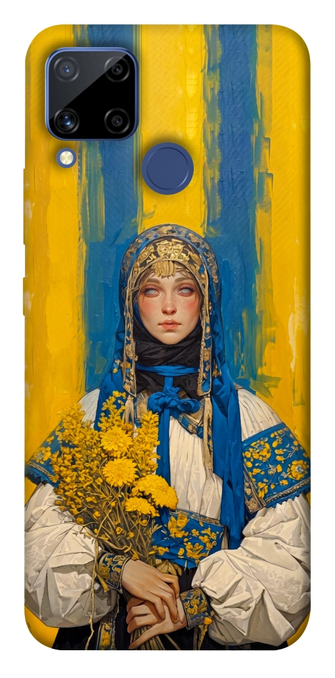 Чехол Ukrainian woman для Realme C15