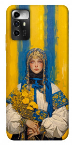 Чохол Ukrainian woman для ZTE Blade V40 Vita