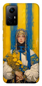 Чехол Ukrainian woman для Xiaomi Redmi Note 12S