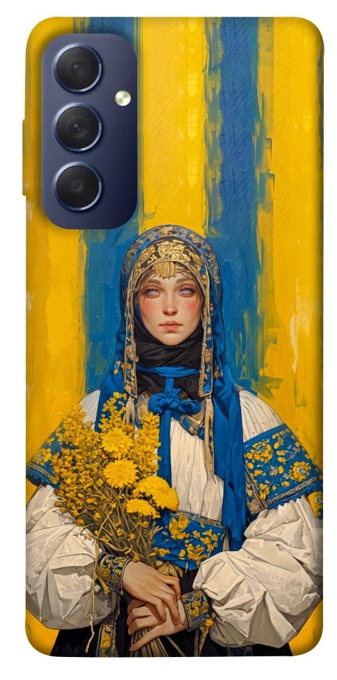 Чехол Ukrainian woman для Galaxy M54 5G