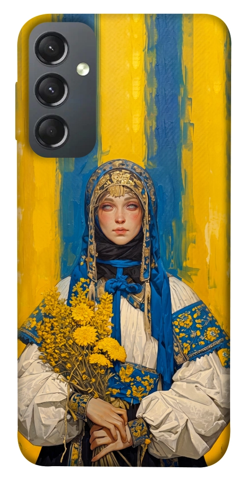 Чохол Ukrainian woman для Galaxy A24 4G