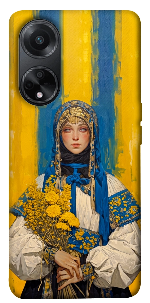 Чехол Ukrainian woman для Oppo A98